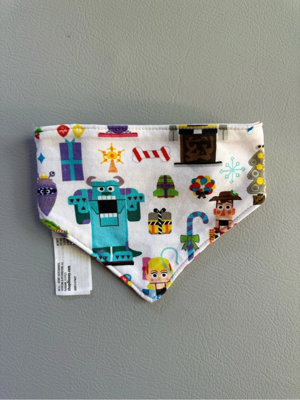 Disney Pixar Toy Story Christmas Dog Bandana size Small Medium Dog